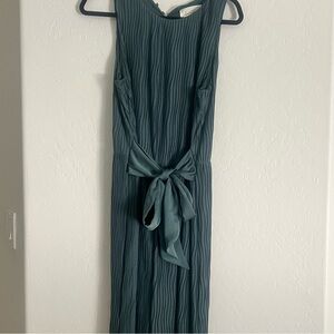 By Anthropologie Green Wide Leg Jumper